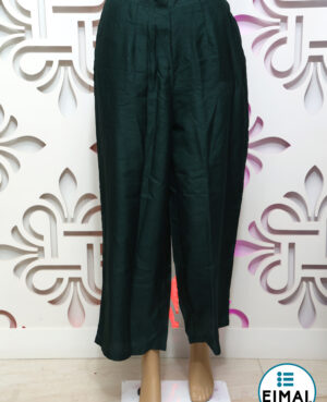 Ready to wear straight kurta & trouser set in art silk
